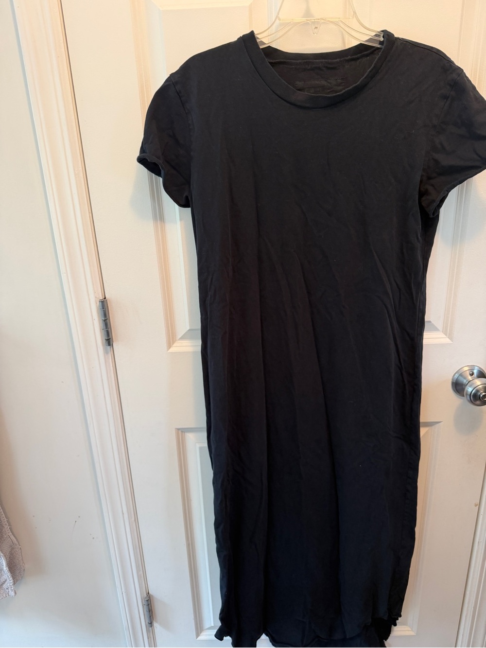 Frank & Eileen Classic Black Short-Sleeve Maxi Dress - Picture 4 of 4
